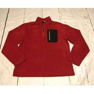 Orvis 1/4 zip fleece pullover men’s Large